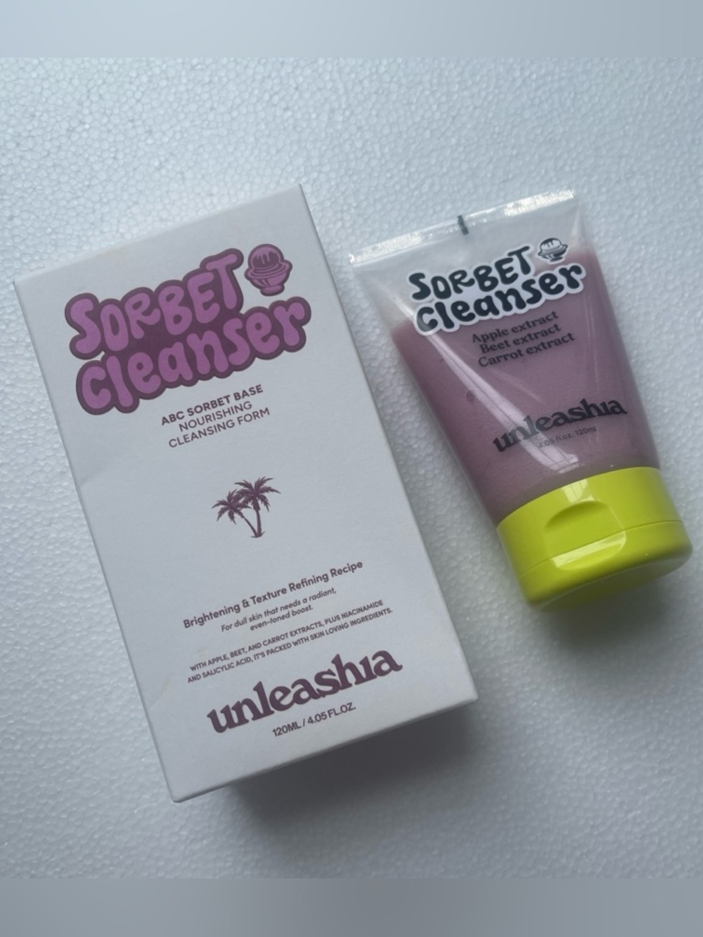 Unleashia Sorbet Cleanser - Pink Nourishing Face Cleanser